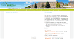 Desktop Screenshot of lyceecaraminot.fr
